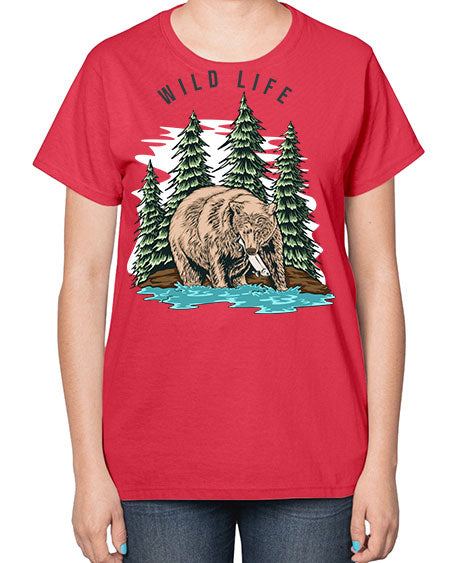 Wild Life 1# - nature-  Ladies T-Shirt