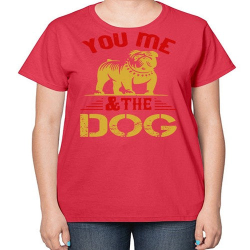 You Me The Dog Style 140# - dogs-  Ladies T-Shirt