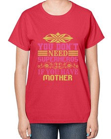 You dont need 270# - cartoon super hero-  Ladies T-Shirt