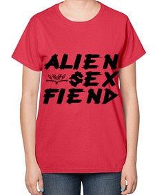 alien sex fiend 55# - ufo-  Ladies T-Shirt