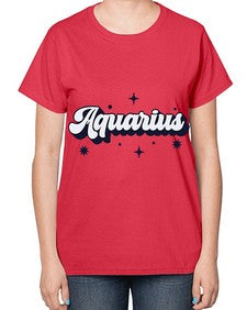 aquarius 82# - aquarius-  Ladies T-Shirt