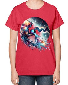 aquarius 88# - aquarius-  Ladies T-Shirt
