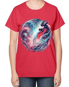 aquarius 91# - aquarius-  Ladies T-Shirt