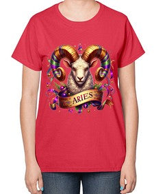 aries 136# - aries-  Ladies T-Shirt