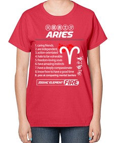 aries 137# - aries-  Ladies T-Shirt