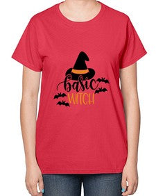 basic witch 49# - witch-  Ladies T-Shirt