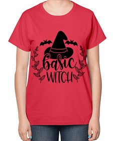 basic witch 50# - witch-  Ladies T-Shirt