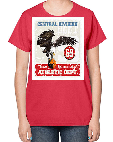 basket eagle 7# - birds-  Ladies T-Shirt