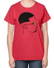 beardman 57# - black boys or men-  Ladies T-Shirt