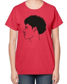 beardman 58# - black boys or men-  Ladies T-Shirt