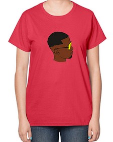 black man 27# - black boys or men-  Ladies T-Shirt