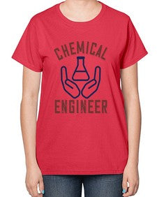 chemical engineer Style 86# - engineer-  Ladies T-Shirt