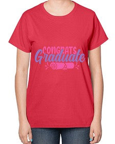 congrats graduate 38# - graduation-  Ladies T-Shirt