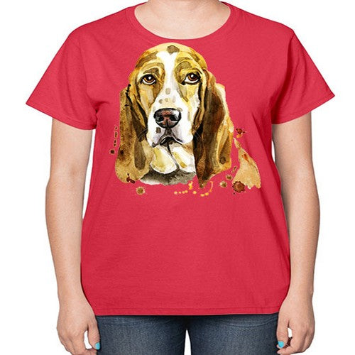 dog 107# - dogs-  Ladies T-Shirt