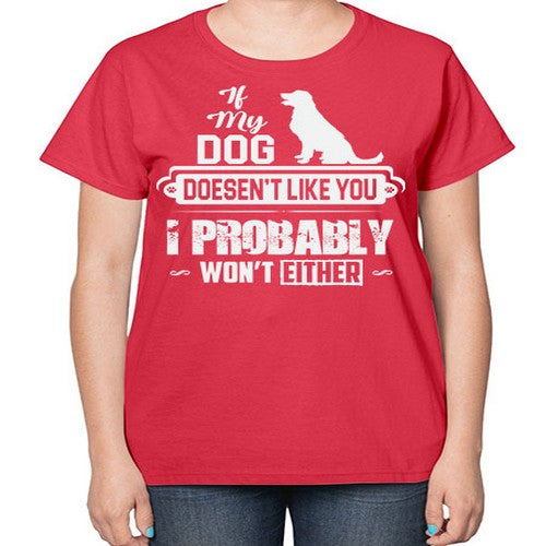 dog 113# - dogs-  Ladies T-Shirt