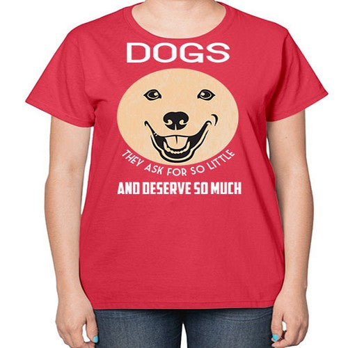 dog 115# - dogs-  Ladies T-Shirt