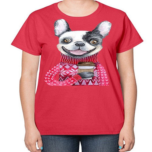 dog 72# - dogs-  Ladies T-Shirt