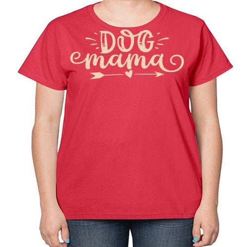 dog mama 83# - dogs-  Ladies T-Shirt