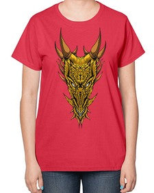 dragon 172# - dragon-  Ladies T-Shirt