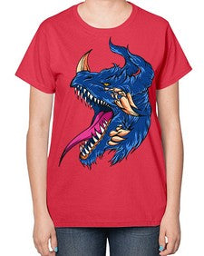dragon 173# - dragon-  Ladies T-Shirt