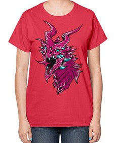 dragon 177# - dragon-  Ladies T-Shirt