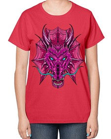 dragon 178# - dragon-  Ladies T-Shirt
