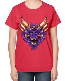 dragon 183# - dragon-  Ladies T-Shirt