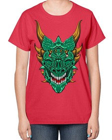 dragon 190# - dragon-  Ladies T-Shirt