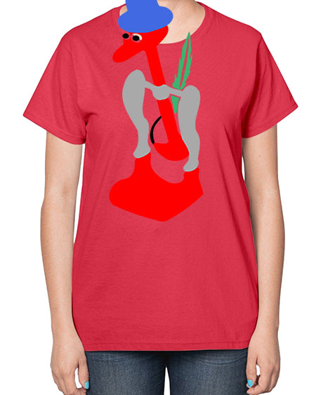 drinky bird 33# - birds-  Ladies T-Shirt