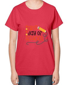first day of school 113# - first grade-  Ladies T-Shirt