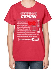gemini 242# - gemini-  Ladies T-Shirt