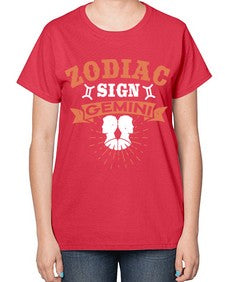 gemini 246# - gemini-  Ladies T-Shirt