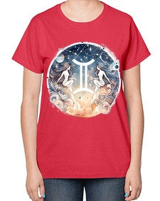 gemini 247# - gemini-  Ladies T-Shirt