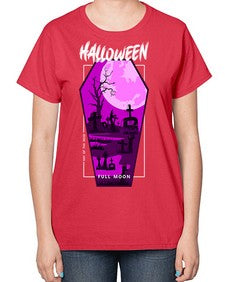 halloween 498# - art pop art-  Ladies T-Shirt