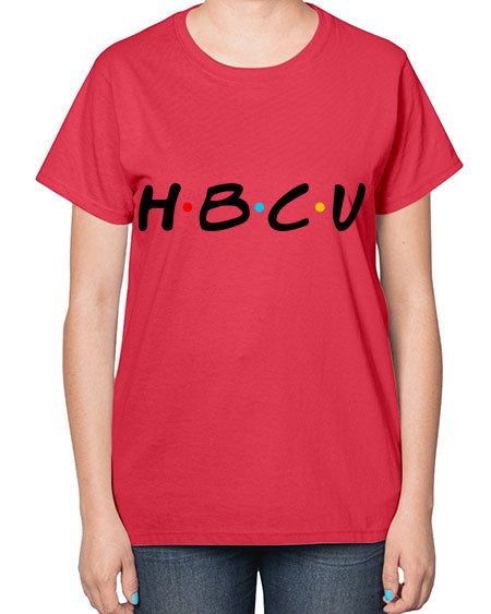 hbcu  138# - black words and phrases-  Ladies T-Shirt