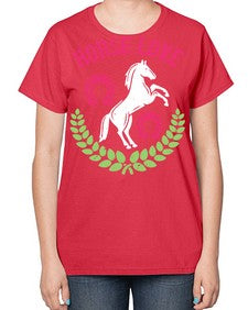 horse love Style 50# - horse-  Ladies T-Shirt