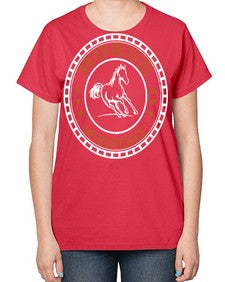 horse whisperee Style 47# - horse-  Ladies T-Shirt