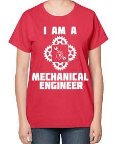 i am mechanical engineer 856# - engineer-  Ladies T-Shirt
