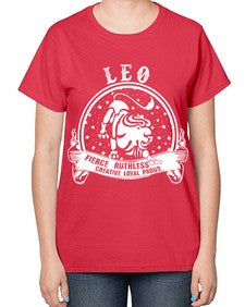 leo 18# - leo-  Ladies T-Shirt