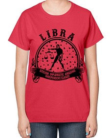 libra 25# - libra-  Ladies T-Shirt