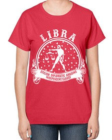 libra 26# - libra-  Ladies T-Shirt