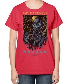 mr darkness 942# - art pop art-  Ladies T-Shirt