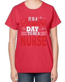nurse 1143# - nurse-  Ladies T-Shirt