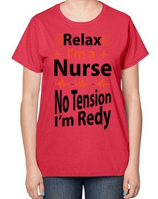 nurse tshirt 1210# - nurse-  Ladies T-Shirt