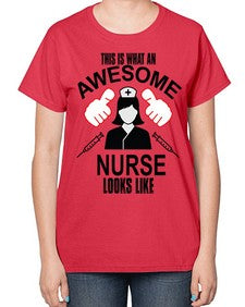 nurse tshirt 1213# - nurse-  Ladies T-Shirt