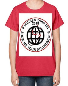 nurse tshirt 1216# - nurse-  Ladies T-Shirt