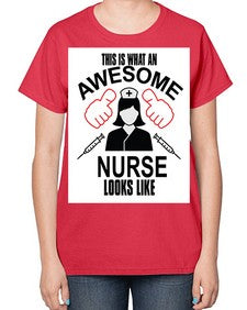 nurse tshirt 1218# - nurse-  Ladies T-Shirt