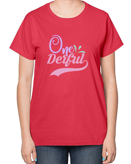 one derful Style 174# - kids-  Ladies T-Shirt