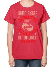 pisces 360# - pisces-  Ladies T-Shirt