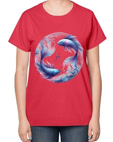 pisces 362# - pisces-  Ladies T-Shirt